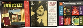 3 Vinyl Box Sets, Grand Ole Opry, Mildred Bailey, Reprise Repertory Theatre