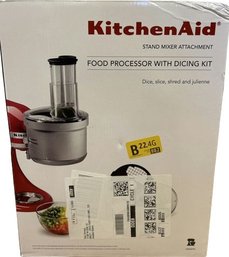 KitchenAid Food Processor With Dicing Kit - NEW IN BOX