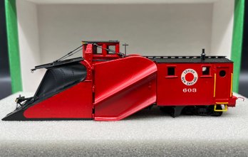 Overland Models Inc., Russell Wood Snowplow, Circa 1910-1950, L.N.E., Made In Korea By M.S. Models Inc.