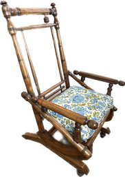 Vintage Wooden Rocking Chair- 26x23x40