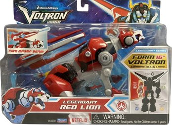 Playmates Voltron Legendary Defender Red Lion Combinable Action Figure DreamWorks