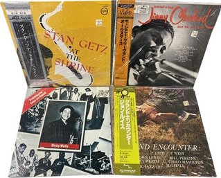 Japanese Pressed Vinyl Records (4) Includes Dicky Wells, Stan Getz, Jimmy Cleveland And Many More!