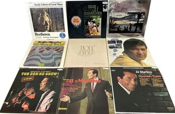 Vinyl Records Including Al Martino, Don Ho & More!