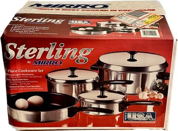 Mirro Sterling 7 Pc. Cookware Set In Original Box