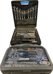 Ace Hardware Socket And Wrench Set With All Trade Tool Set -Some Rust On Certain Tools