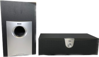 RCA Super Woofer And Center Speaker