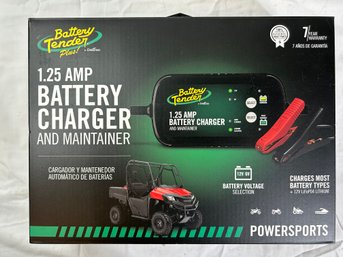 1.25 Amp Battery Charger & Maintainer By Deltran- Box Is 11x3x8