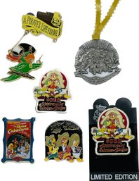 Disney Collection And Limited Editions The Three Caballeros Brooches, Pins, 1994 Holiday Ornament