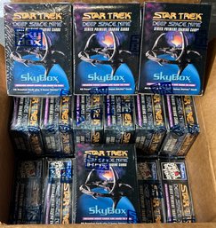 22 Boxes!  Unopened Skybox Star Trek Deep Space Nine Series Premiere Trading Card Set
