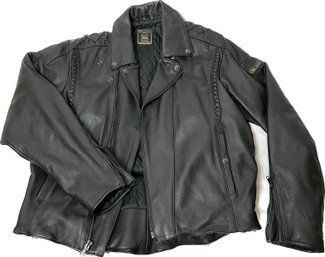 Hein Gericke Mens Size 46 Leather Jacket