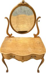 Antique Dressing Mirror - 35Lx19Wx50H