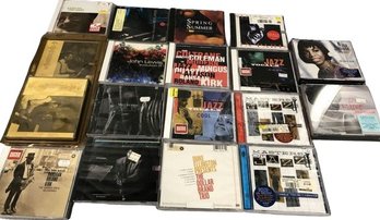 Box Of CDs- Nina Simone, Esther Phillips, Harvey Thomas Young, Teddy Wilson, Louis Jordan And Many More