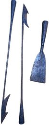 Cast Iron Harpoon Heads For Whaling - 33'