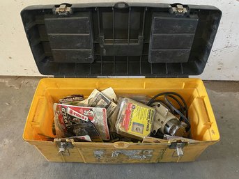 WorkForce Tool Box Full Of Door Hardware (23x11.5x10.5