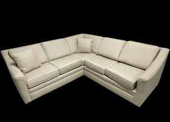 L Shaped Sectional From England Inc (Long Piece 94L 34H 37.5D/Short Piece 57L 34H 37.5)