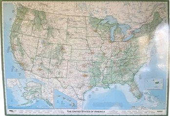 Map Of America On Foam Board ( 50'L X 35'W)