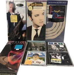 8 Unopened CDs- Elvis Presley, Johnny Griffin,