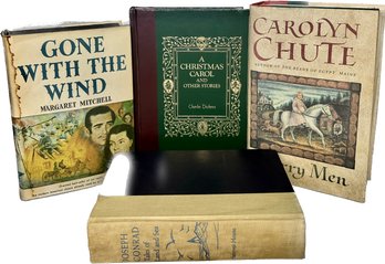 Vintage Books - Gone With The Wind, A Christmas Carol, Carolyn Chute, Joseph Conrad