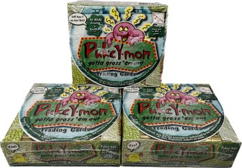 3 BOXES - Unopened Pukey-mon Trading Cards