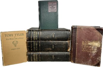 Antique Books! Museum Of Antiquity, Toby Tyler Or Ten Weeks With A Circus, And  More