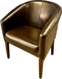 Java Leatherette Chair, 32Hx26Wx25D