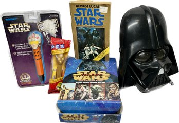 Star Wars Trilogy Super Wise Movie Cards, Star Wars Luke Skywalker FX Pen, C-3PO Pez Dispenser, And More