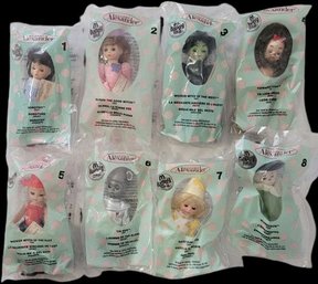 Madame Alexander McDonalds Collectors Happy Meal Toys Wizard Of Oz Complete Set Of 8 In Original Packaging