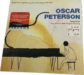 Unopened 3-CD Box Set: Oscar Peterson, Featuring Ray Brown & Major Holley