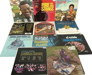 Vintage Vinyl Records Including Jimmie Driftwood, Al Caiola & More!