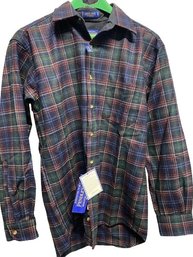 Mens Pendleton Lodge Shirt (Size Medium) NEW With Tags With Exclusive Pendleton Fabric
