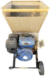 Gas-Powered Wood Chipper