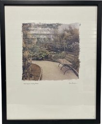 Pont Japonais, Giverny, France Framed Photography Print. Signed By Artist (17x21)