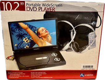 Audiovox 10.2in. Portable Wide Screen DVD Player W/ Carrying Bag
