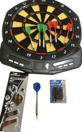 Unopened Dart Accessories, Untested Battery Dartboard, Soft Tips