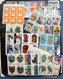Indian Art 15 Cent Stamps, Einstein 15 Cent Stamps, Martin Luther King Jr 15 Stamps And More