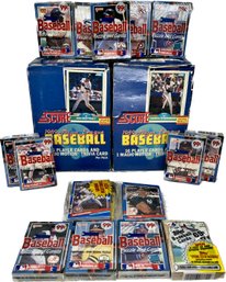 Score 1989 Major League Baseball And Trivia Cards And Donruss Baseball Puzzle And Cards, And More