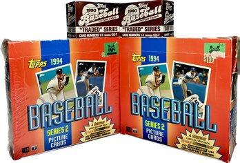 4 BOXES - 1994 Topps Baseball Series 2 Picture Cards