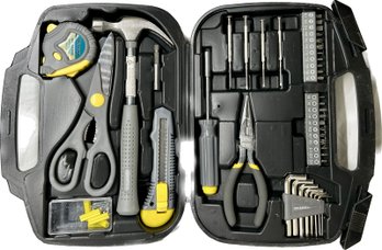 Workforce Tool Box Including Various Tools