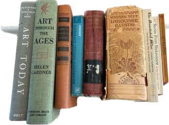 Vintage Books, Art Today, Art Through The Ages, Guide To American English, Harbrace College &  More