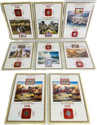 First National Park Established 8 Cent Stamp Set, The Transcontinental Railroad 3 Cent Stamp Set & More