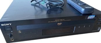 Sony DVD/CD Player With Remote