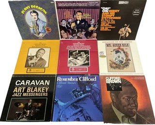 Collection Of Vinyl Records, Clifford Brown, Luiz Bonfa, Paul Whiteman, Art Blakey And Many More