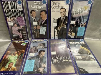 UNOPENED Columbia Jazz CDs (8)