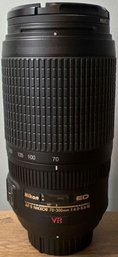 Nikon Nikkor Lens AF Zoom 70-300mm F/4-5.6G