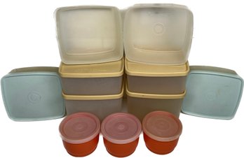 Collection Of Plastic Tupperware