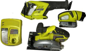 Ryobi Tool Kit, Saw And Power Tools With Tool Bag - 21Lx10Wx9H