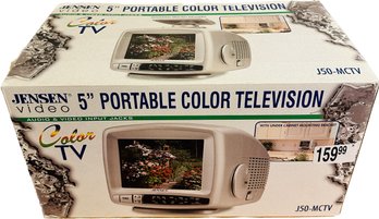 Jensen 5in. Portable Color TV J50-mCTV