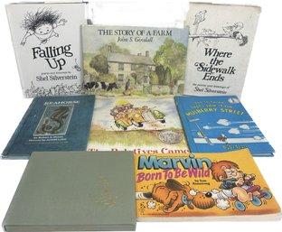 Falling Up, Where The Sidewalk Ends And The Giving Tree All By Shel Silverstein, The Story Of A Farm And More