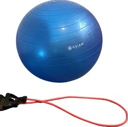 Exercise Ball And Jump Rope