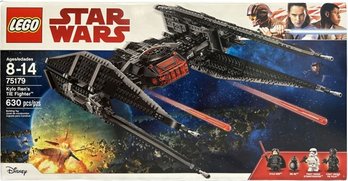 LEGO 75179 Star Wars Kylo Ren's TIE Fighter- New In Box, 630 Pcs